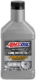 OE 0W-16 Synthetic Motor Oil (OES)